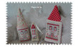 Modèle Points Comptés - Maisonnette fleurie