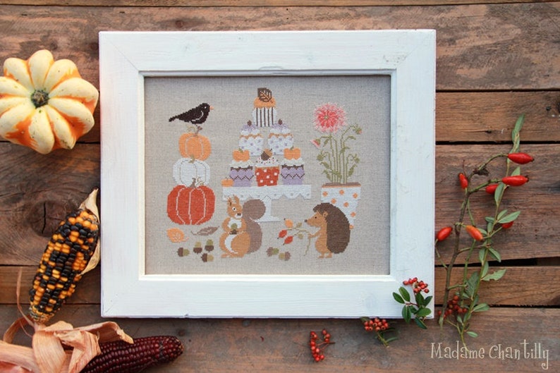 Modèle Points Comptés - Autumn Corner
