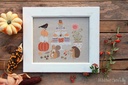 Modèle Points Comptés - Autumn Corner