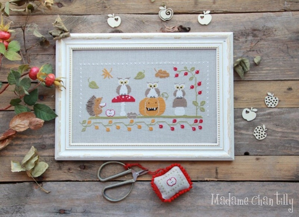 Modèle Points Comptés - Funny Autumn