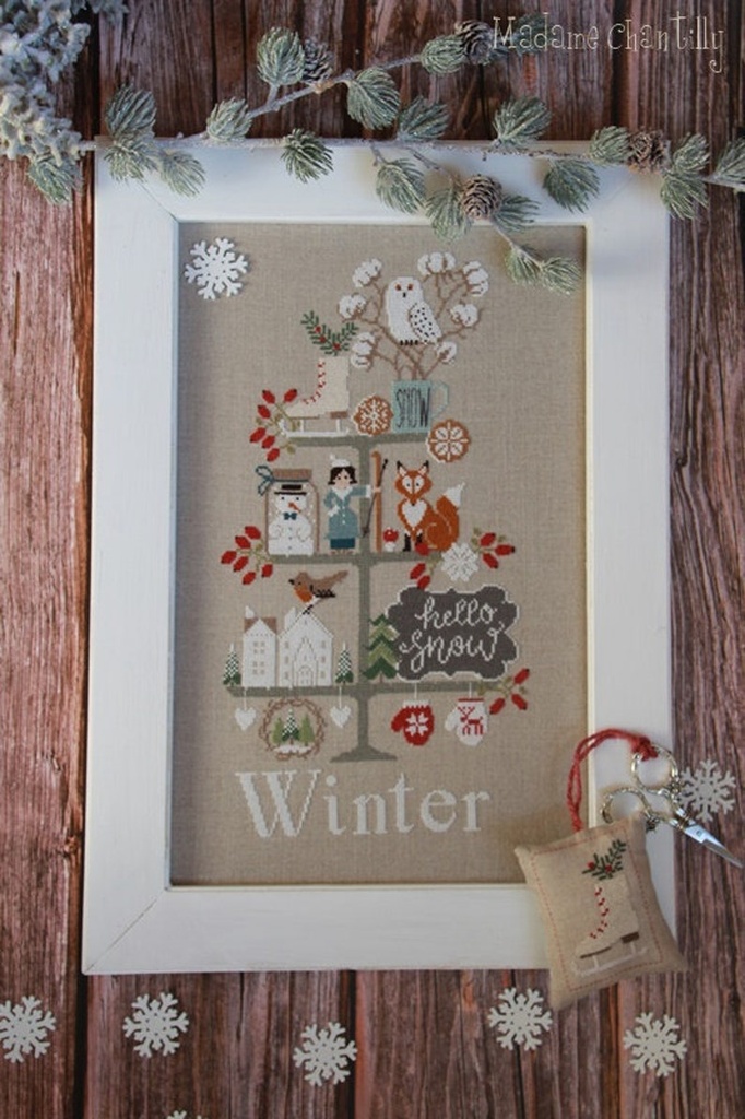 Modèle Points Comptés - Celebrate Winter