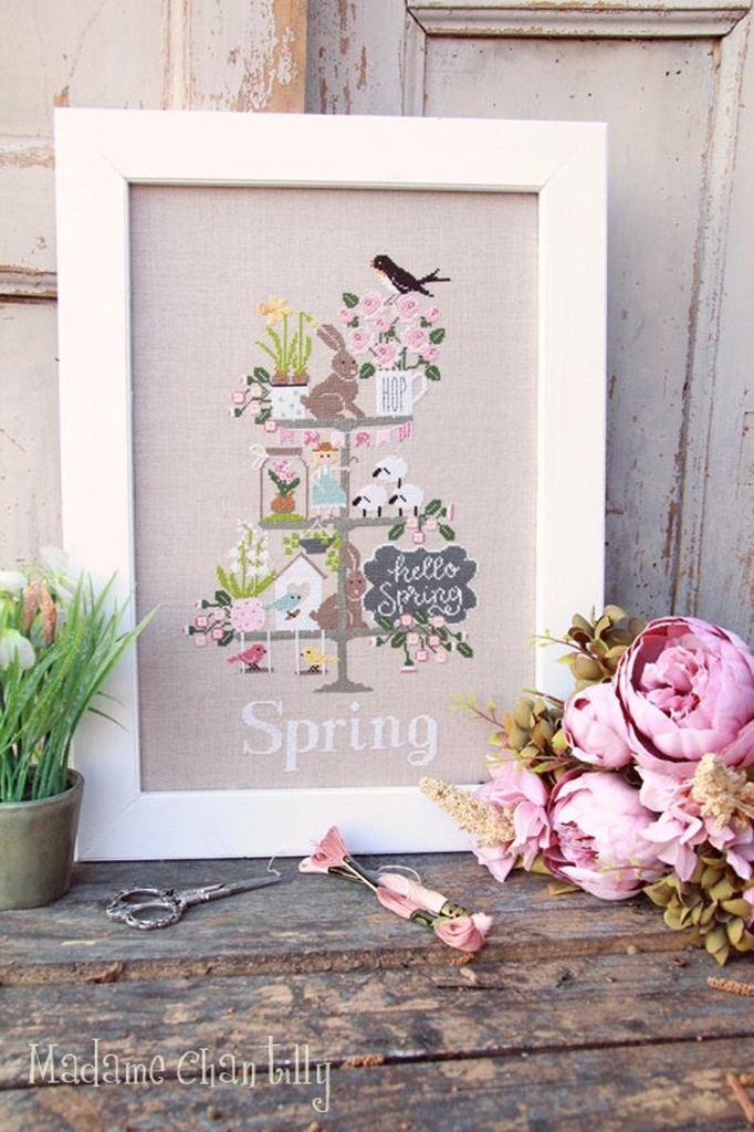 Modèle Points Comptés - Celebrate Spring