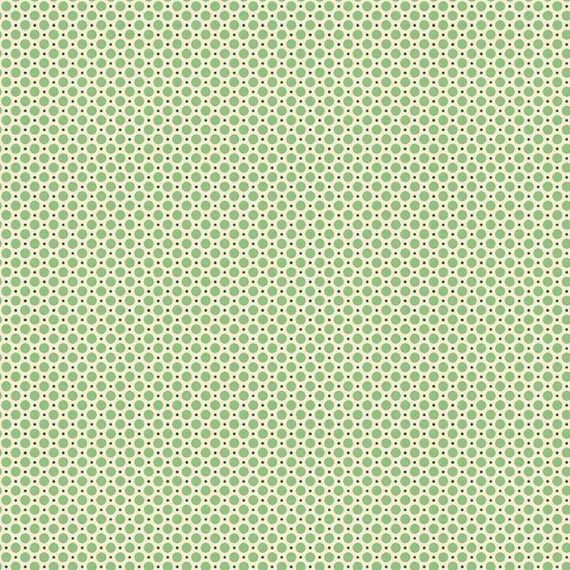 Tissu Patchwork Noël Olive Ornaments, Coupon