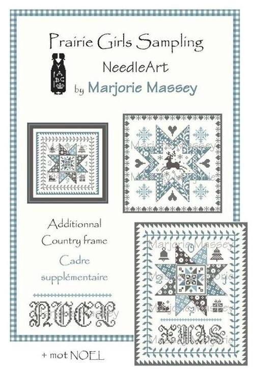 Modèle de Point Compté - Country Winter Stars