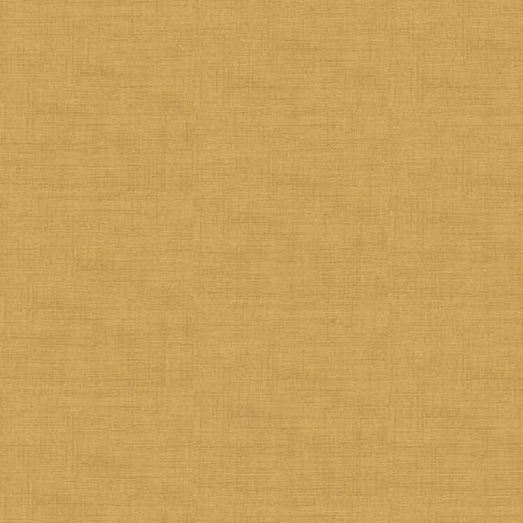 Tissu Patchwork Linen Texture Ocre Maïs, Coupon