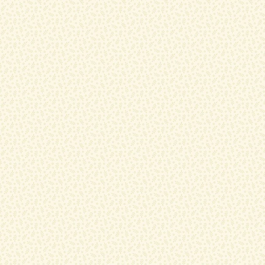 Tissu Patchwork Tonal Ditzy Feuille Beige, Coupon