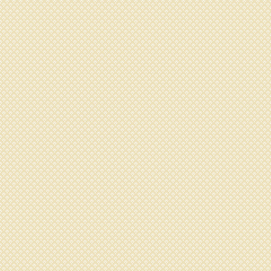Tissu Patchwork Tonal Ditzy Eventail Ocre, Coupon