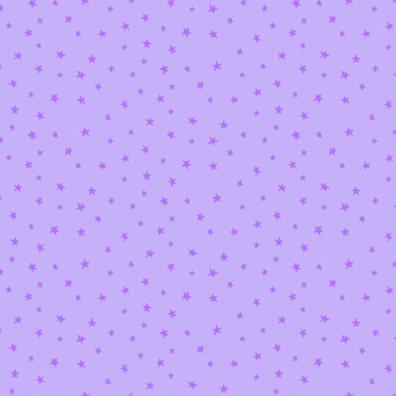 Tissu Patchwork Etoile Violine, Coupon