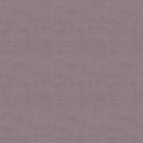 Tissu Patchwork Linen Texture Violine, Coupon