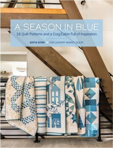 Livre Patchwork &quot;A Season in Blue&quot; Edyta Sitar