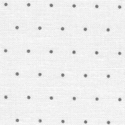 Toile à broder Lin 14 fils/cm, Edinburgh Mini Dots, col. 1329, Coupon