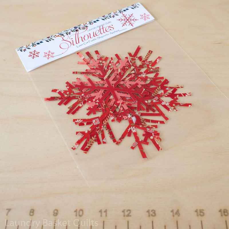 Silhouettes Snowflakes Rouge Edyta Sitar