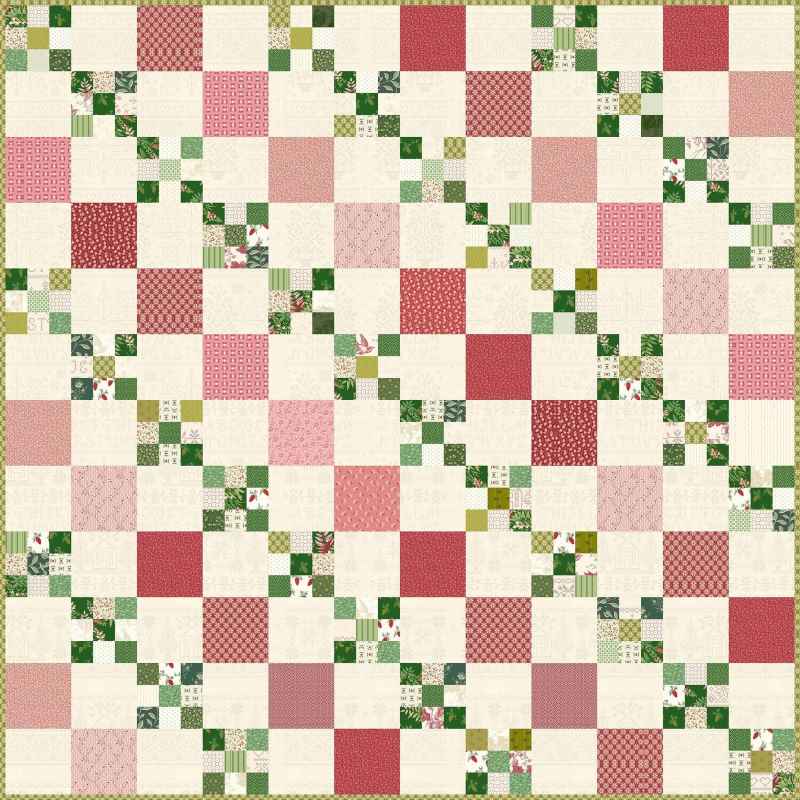 Modèle Patchwork Cranberry Chain Edyta Sitar