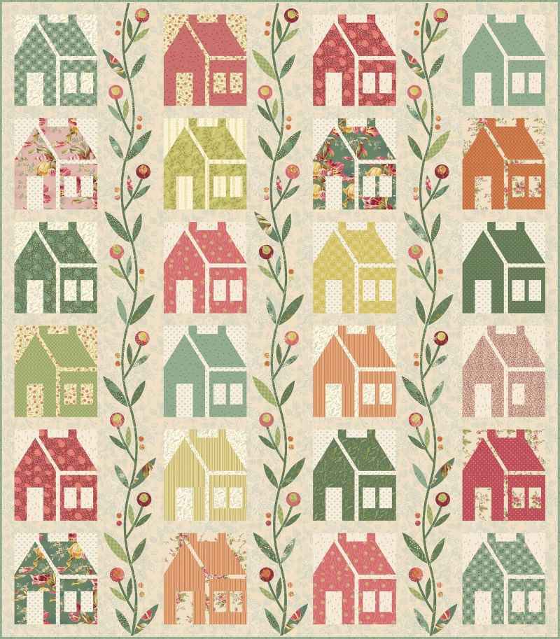 Modèle Patchwork Homestead Edyta Sitar