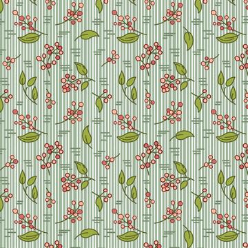 Tissu Patchwork Pieces of Time Merry Berry Glacier Blue