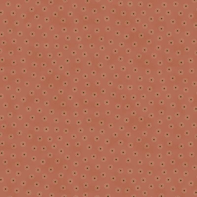 Tissu Patchwork Chocolate Covered Cherries Pink Polka Dot Clusters, Coupon
