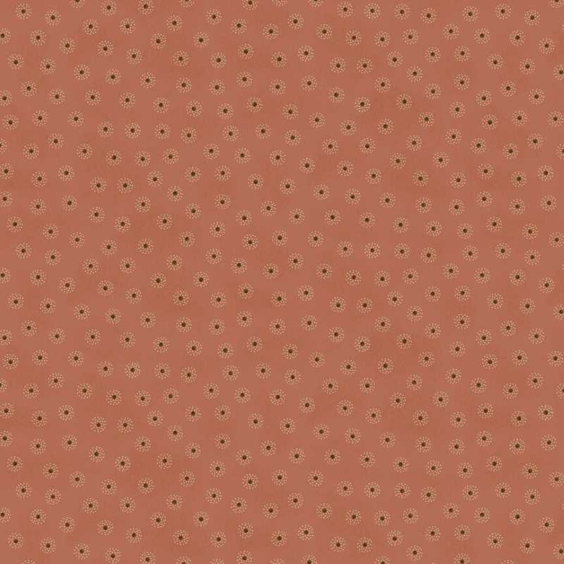 Tissu Patchwork Chocolate Covered Cherries Pink Polka Dot Clusters, Coupon