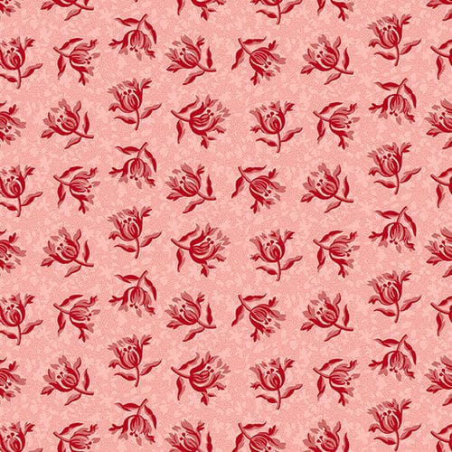 Tissu Patchwork Little Sweet Heart _ Peony, Ballet Slipper, Coupon