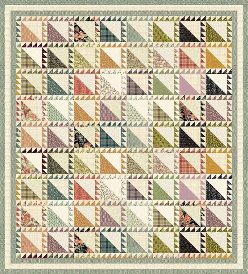 Modèle Patchwork Free Spirit de Edyta Sitar