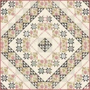 Modèle Patchwork Sweet Pea Moonstone de Edyta Sitar