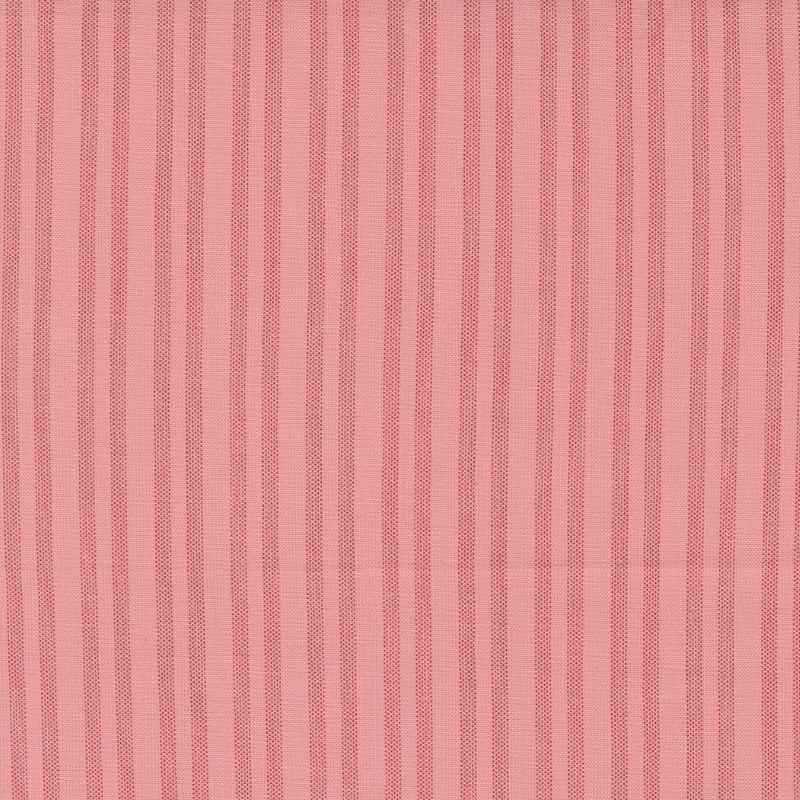 Tissu Patchwork The Flower Farm Rayure Rose