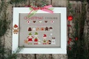 Modèle Points Comptés - Christmas Cookies