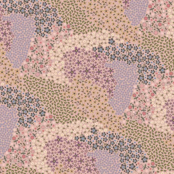 Tissu Patchwork Garden of Flower Col. 124, Coupon