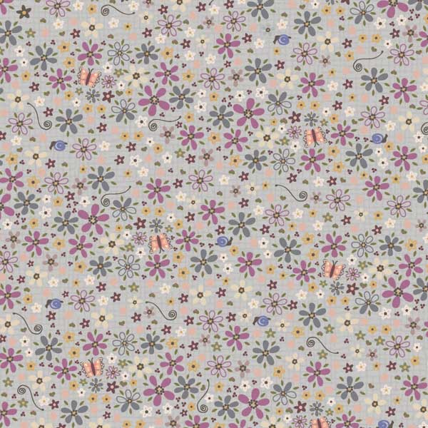 Tissu Patchwork Garden of Flower Col. 105, Coupon