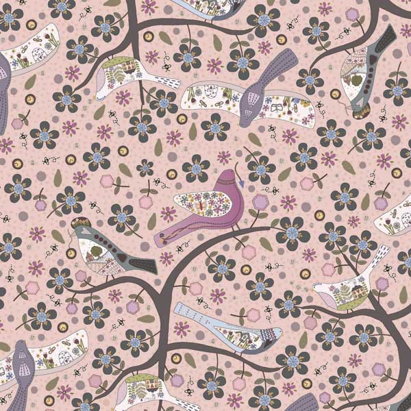 Tissu Patchwork Garden of Flower Col. 102, Coupon