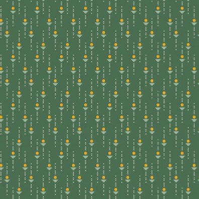 Tissu Patchwork Forward to the Past "Catch & Release" Océan