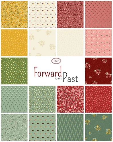Tissu Patchwork Forward to the Past Collection 18 Fat Quarter