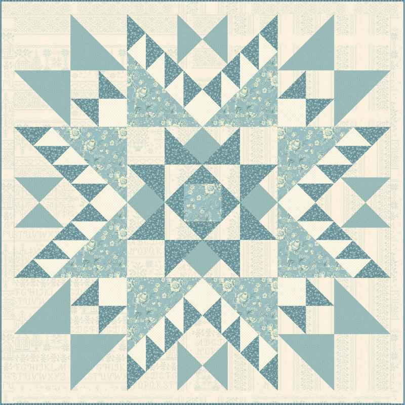 Modèle Patchwork True North Edyta Sitar