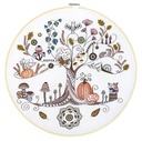 Kit Broderie "Mon Arbre de Vie d'Automne"