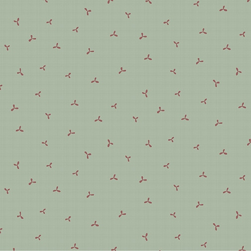 Tissu Patchwork "Market Garden" Tossed Sprigs Light Blue, Coupon