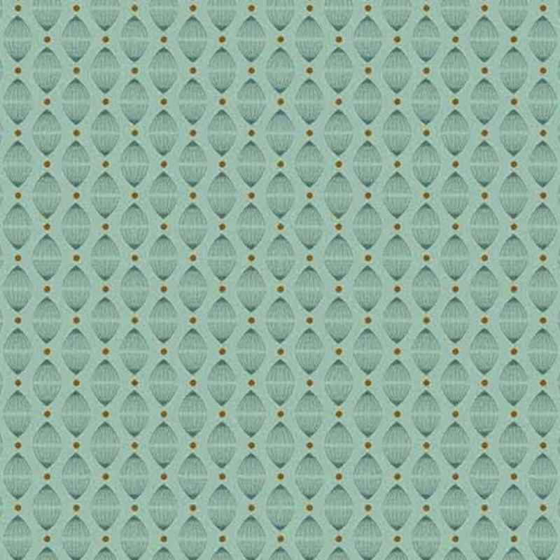 Tissu Patchwork Primrose Hoop Cerulean