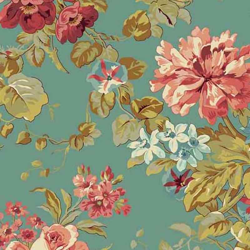 Tissu Patchwork Primrose Rose Garden Patina