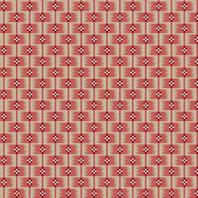 Tissu Patchwork Gingerlily Basketweave Currant