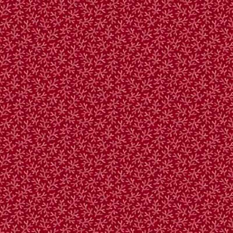 Tissu Patchwork Gingerlily Coralline Garnet