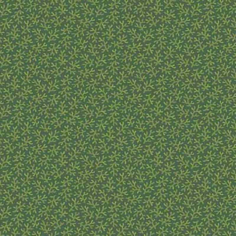 Tissu Patchwork Gingerlily Coralline Laurel