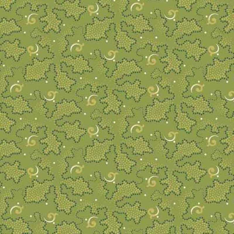 Tissu Patchwork Gingerlily Mossy Pear