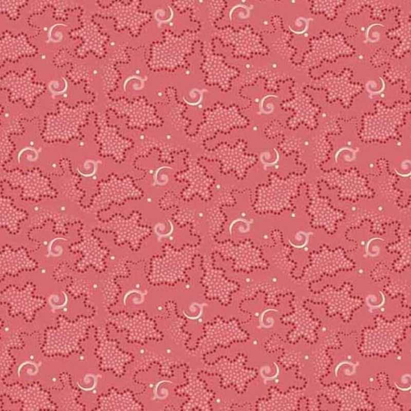 Tissu Patchwork Gingerlily Mossy Strawberry, Coupon