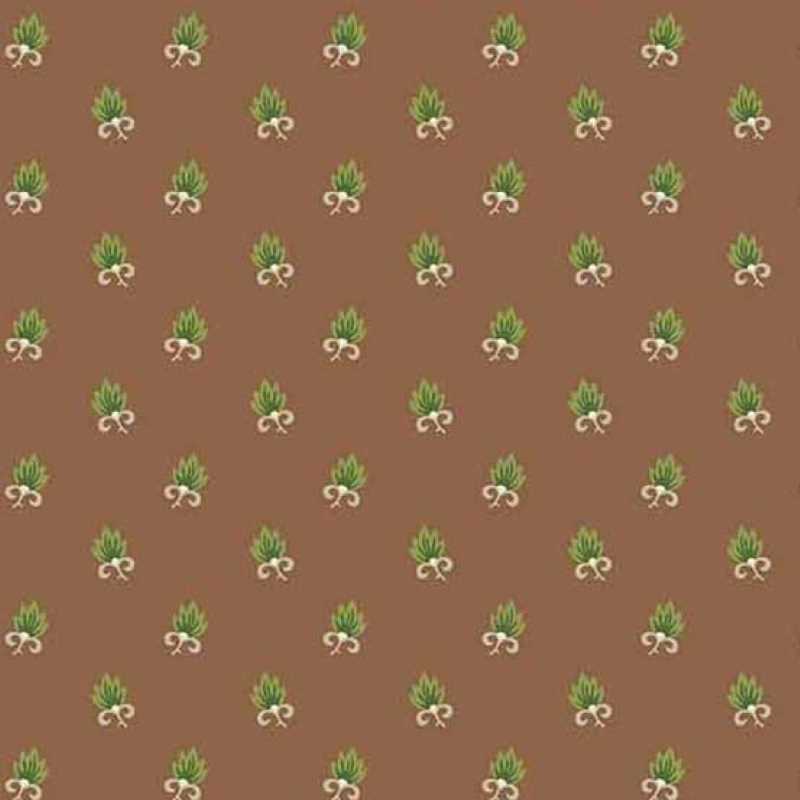 Tissu Patchwork Gingerlily Frond Cocoa, Coupon