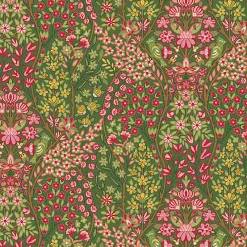 Tissu Patchwork Gingerlily Eden Laurel, Coupon