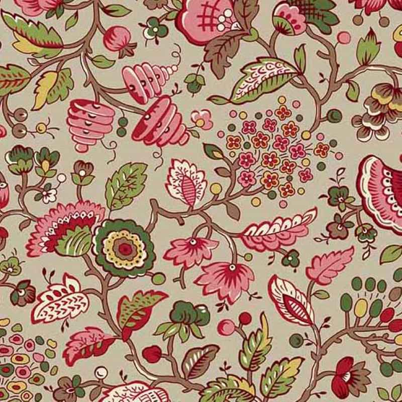 Tissu Patchwork Gingerlily FLora Stone