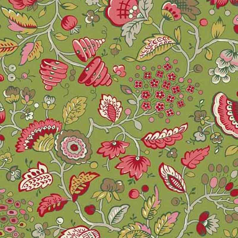 Tissu Patchwork Gingerlily Flora Pear