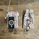 Kit Broderie "Etui Fleuri" Corail
