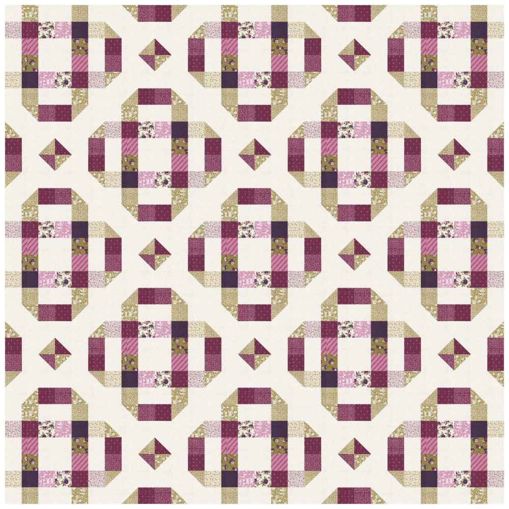 Kit de Patchwork - Rêve de Miel - Taille M