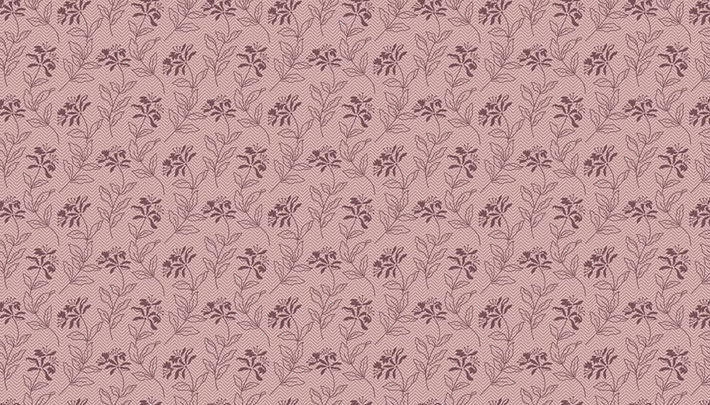 Tissu Patchwork Bed of Roses, Sage Lilac, Coupon