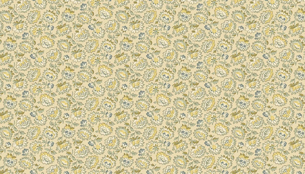 Tissu Patchwork Bed of Roses, Geranium Greige
