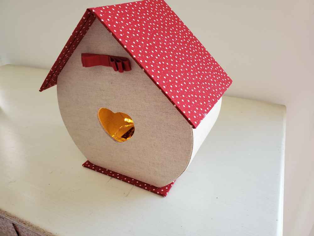 Tuto Cartonnage - Nichoir de Lidia